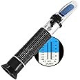 V·RESOURCING Seawater Salinity Refractometer, Automatic Temperature Compensation Sea Water Salinity Measurer for Aquarium,Hydrometer,0-100ppt & 1.000-1.070 Salinity Specific Gravity