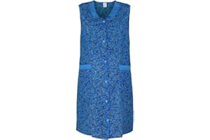 Kittel Schürze Dederon Nylon Kittelschürze versch. Farben