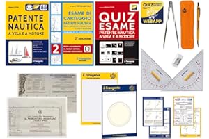 EDIZIONI IL FRANGENTE Kit Completo di Materiale per Il carteggio patente Nautica Senza Limiti - corredo Master Il Frangente STR 15