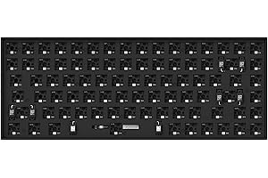 Keychron K2 Pro Tastiera meccanica wireless sostituibile a caldo, Macro RGB programmabile QMK/VIA personalizzata con retroilluminazione 75% Layout Mac Windows Linux - Versione Barebone