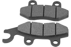Broco 1 Paar Motorcycle ATV Brake Pads Front and Rear, Bremsbelag Motorrad EX 250 EX 300, Kohlefaser Bremsbeläge Motorrad Bremsbeläge für EX 250 EX 300