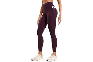 CRZ YOGA Damskie Legginsy Butterluxe Gym 25''-Legginsy treningowe o wysokiej talii z kieszeniami Masło Miękkie Legginsy jogi