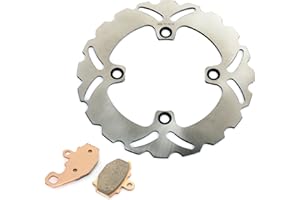 TARAZON Disco Dischi Freno Posteriore Pastiglie freno per KAWASAKI ZX6R 98-16 ZX9R 98-03 ZX10R 04-10 Z1000 03-06 Z750 04-06