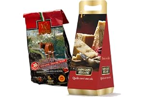 YesEatIs Special Box - Parmigiano Reggiano Consorzio Vacche Rosse 30 månader - 1 Kg - Julklappslåda