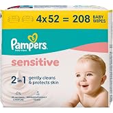 Pampers 81687197 Sensitive Baby ıslak mendil, beyaz
