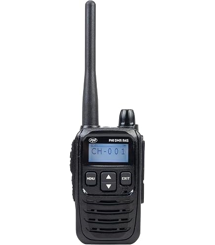 Kit de 4 stations radio portables DMR R45, numériques et analogiques, 446MHz, 16 canaux numériques et 99 canaux analogiques, fonction d'enregistrement vocal, batterie Li-Ion 2000mAh