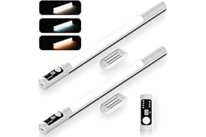 CLUHERTVY Under Cabinet Kitchen Lights,Motion Sensor Lights Indoor,44 LED Under Cupboard Kitchen Lights with Magnetic, 38cm USB-C Rechargeable LED Night Lights for Kitchen,Wardrobe and Cupboard (White,2 Pack)