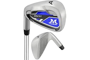 MAZEL WM-X1 Golf Iron for Men 1,2,3,4,5,6,7,8,9, P, S, CNC Milled Face Golf Club Single Iron for Left-Handed Golfers