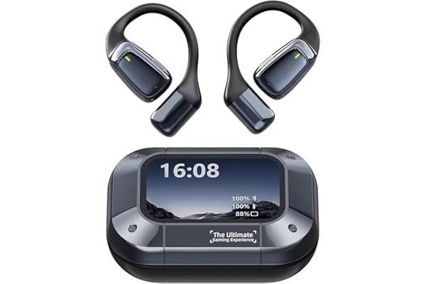 Relxhome NE25 AI Traducteur Vocal instantané avec écran, 3 en1 Ecouteur Traducteur Instantané avec 135 Langues, 60H Traduction Instantanée, 8 Modes de Traduction ecouteur traducteur pour Voyage