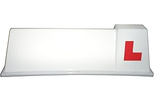 PLASTIC MOULDINGS NORTHERN LTD Illuminated 'Side L' LED Driving Instructor Roof sign - Learner top box - Magnetic sign