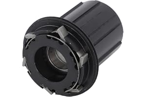 Tomotato Bike Freehub Body, 11 Speed 2 Bearing Mountain Road Bike Freehub Cassette Body HG Flywheel, 15mm Thru Axle 72 Rings 6 Claw