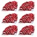 Produktbild VGEBY Cheerleading Pom Poms Set Sport Phantasie Party Dance Zubehör 6 Stücke(Rot)
