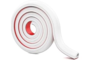 WQAFE Mini Cable Trunking, White Cable Cover Self Adhesive Cable Management Trunking, Cable Concealer on Wall Trunking to Hide Wires for Electric Cables (2M/78.74")