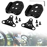 SPD Pedals Adapter for Cycling Shoes 3 Holes Compatible MTB | TPU Alloy Aluminum Lightweight, SH40 SM-SH41 SH-SM51 SH-SM56, A