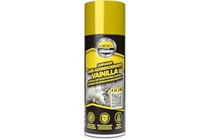 Abc Car Cleaners Limpiador del Sistema de Aire Acondicionado del Coche Aroma Vainilla. Antibacterial con un índice de esterilización del 99%. Aroma fresco, agradable y duradero para el verano.