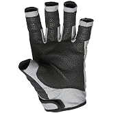 Helly Hansen Sailing Short Gloves Unisex Leather Gloves with Cut Tips, for Sailing, Coastal, Inland and Ocean Sailing