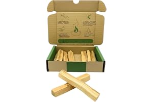 SALVIA | Palo Santo Naturlig Rökelse 50g | 5-7 En | Rökelsepinnar | Rökelseträ | En välbrinnande trädart