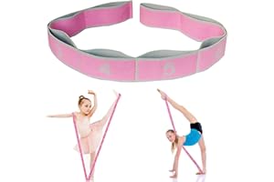 WHILISSMSY Stretch Strap,Kids Stretch Band,Resistance Bands for Gymnastics Training,Yoga,latin Exercise Trainer