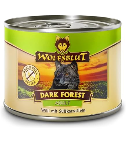 WOLFSBLUT  Wide Plain Adult | Nassfutter mit natrlichen Zutaten und  wertvollen Superfoods fr ausgewachsene Hunde. Getreidefreies Alleinfutter  ohne Zusatzstoffe in der Dose | 6x200g Pferd : Amazon.de: Haustier