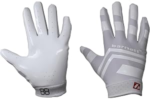 FRG-03 vita amerikanska fotbollshandskar Pro mottagare, RE, DB, RB