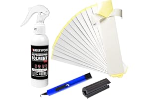 EAGLE WORK Golf Grip Kits for Regripping Golf Clubs, Four Options Available, Including Golf Grip Tape Strips, Grip Solvent, Hook Blade & Rubber Vise Clamp