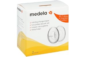 Medela Milk Collection Shells - BPA-free, made from soft, flexible silicone, includes 2 shells