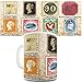 Produktbild TWISTED ENVY Collection von Alten Briefmarken Keramik Neuheit Geschenk Tasse