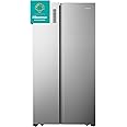 Hisense 670 Liter Refrigerator Side By Side A+ Energy Efficiency Silver Model RS670N4ASU -1 Years Full & 5 Years Compressor Warranty.