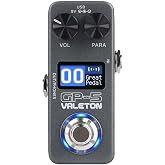 Valeton GP-5 Compact Multi-Effects Processor Pedalboard - SnapTone and IR Charger, 100+ Effects, Bluetooth, USB Audio Interfa