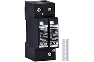 DIHOOL Protezione solare contro le sovratensioni in pv, scaricatore di sovratensioni tipo 2, DC 48V