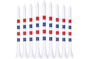 LIKOSO Tees Golf Bois Lot de 100 83mm/70mm/54mm/38mm