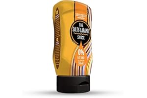 Callowfit Salty Caramel Sauce 300 ml Sweet Zero Low Carb Sauce