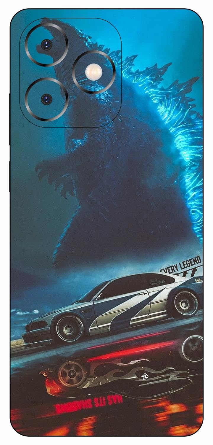 SKINADDA Mobile Skin Sticker Compatible with ITEL A70 Skin Not Back Cover, Camera & Back Protector Mobile Skin Wrap; ITEL A70-JAM-061