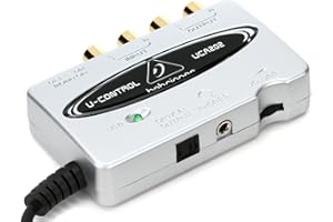 Behringer UCA202 U-Control Ultra low-latency 2 In/2 Out USB/Audio Interface