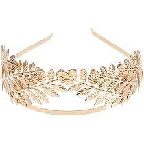 Vintage Blatt-Haarspange Silber – Griechischer Lorbeerblatt-Kopfschmuck Für Braut & Abendmode