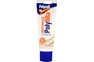 Polycell 20208 Ready Mixed Tube Flexible Gap Polyfilla, 330 g - White