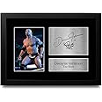 HWC Trading FR Dwayne Johnson Gift Signed FRAMED A4 Printed Autograph The Rock Gifts Print Photo Picture Display