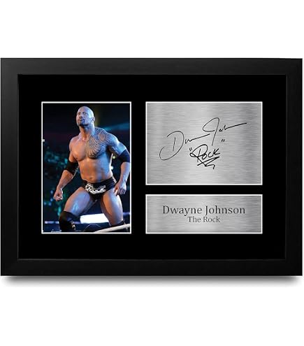 HWC Trading Brock Lesnar Gift Signed A4 Printed Autograph WWE WWF