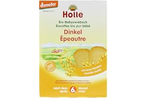 Holle Organic Snacks - Spelt Baby Rusks - Single Pack, 200g