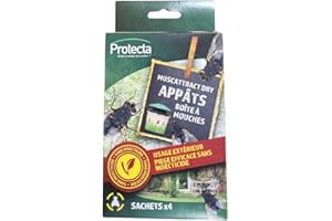 Protecta - Sachets appâts boite à mouches x2