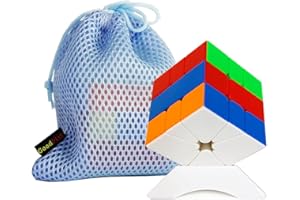Oostifun FunnyGoo YongJun YJ MGC SQ1 sq-1 mgc-sq1 Magic Cube Puzzle 3D Smooth Turning Cube + Cube Stand e Cube Bag (Multicolore)