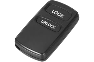 PHONILLICO Coque Clé pour Mitsubishi Montero Sport Pajero Outlander Spacestar Eclipse Lancer Grandis -2 Boutons- Plip télécommande