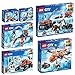 Price comparison product image LEGO CITY 6pcs. set 60190 60191 60192 60193 60194 60195 Arctic Ice Glider + Arctic Exploration Team + Arctic Ice Crawler + Arctic Air Transport + Arctic Scout Truck + Arctic Mobile Exploration Base