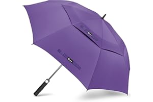 ‎NINEMAX NINEMAX Golf Regenschirm Groß Sturmfest - Regenschirm 51/54/62/68 zoll - Golfschirm mit Doppellagiger Schirmstoff