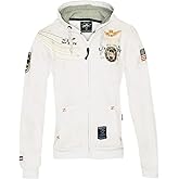 Heren Trui Casual Comfort Geographical Norway Faero - Zwarte Hoodie Met Capuchon Voor Een Casual Look Heren Hoodie