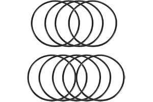 80 mm x 3 mm gummitätningsbrickor oljefilter O-ringar svart 9 st