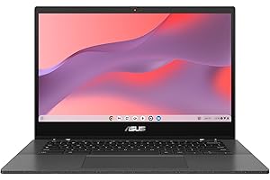 ASUS Chromebook CM1402CM2A#B0D5RFLLH4, Notebook con Monitor da 14" Anti-glare, 60Hz, Processore MediaTek Kompanio 520, RAM 8GB, 128GB eMMC, grafica ARM Mali-G52 MC2, ChromeOS, Grigio