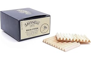 SAVINELLI Filtri in balsa per pipa [100 filtri - 6 mm ]