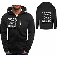 Sweat à Capuche Personnalisé Homme Femme - Ajoutez Photo, Texte, Logo Face Et Dos
