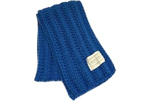 Vobony Sciarpa Bambino Neonato Inverno Calda Tinta unita Sciarpa Lana a maglia Morbida Lungo Sciarpa Scaldacollo